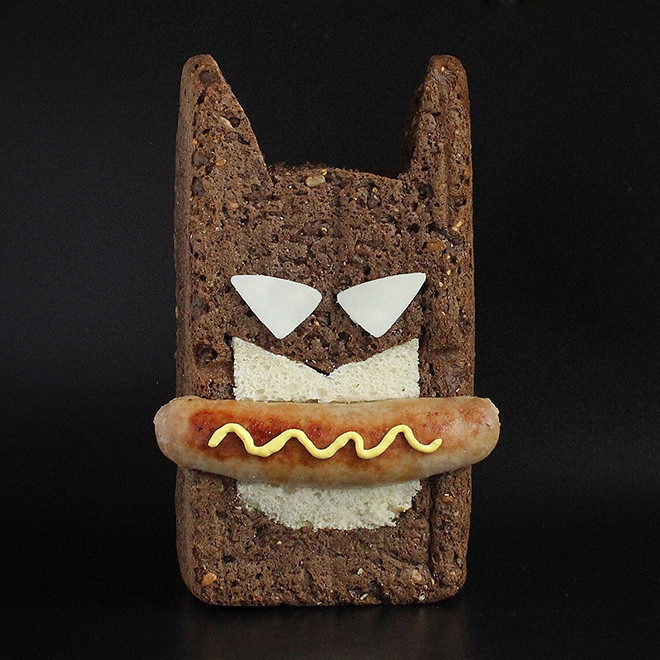 Сэндвич-монстры - художественные бутерброды от Касии Хаупт