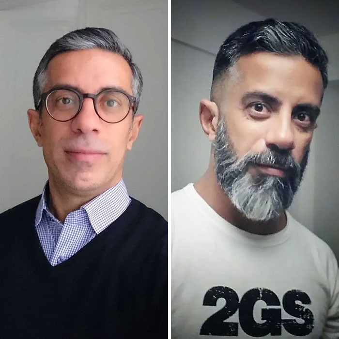 Снимки мужчин до и после того, как они отрастили себе бороды