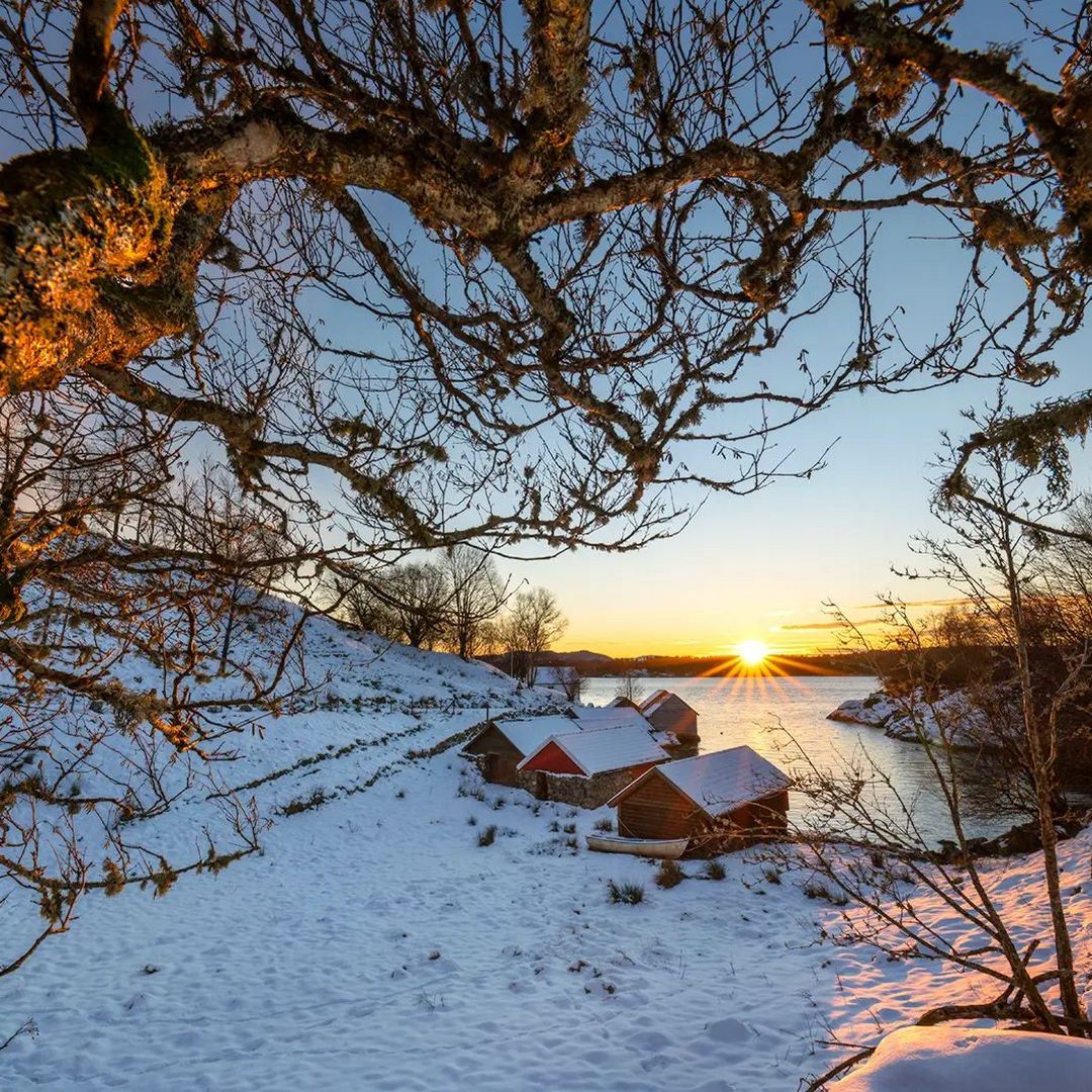 Красивые пейзажи Норвегии на снимках Оле Моена