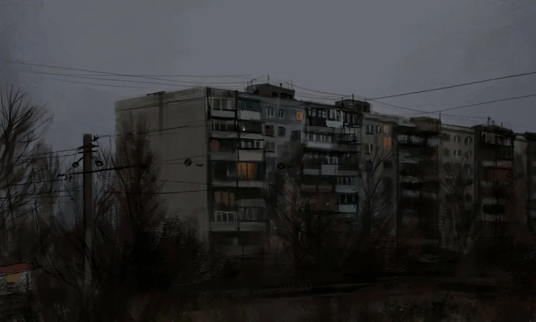 Душевные картины жизни в российской провинции от анонимного художника