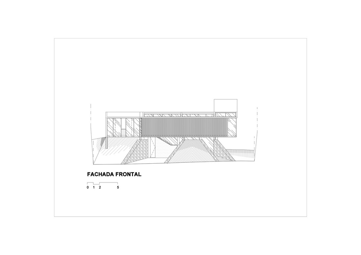 Одноэтажный дом с цокольным уровнем в Бразилии Одноэтажный дом с цокольным уровнем в Бразилии Картинки и фото