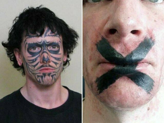Татуировки на лице, которые можно было и не делать