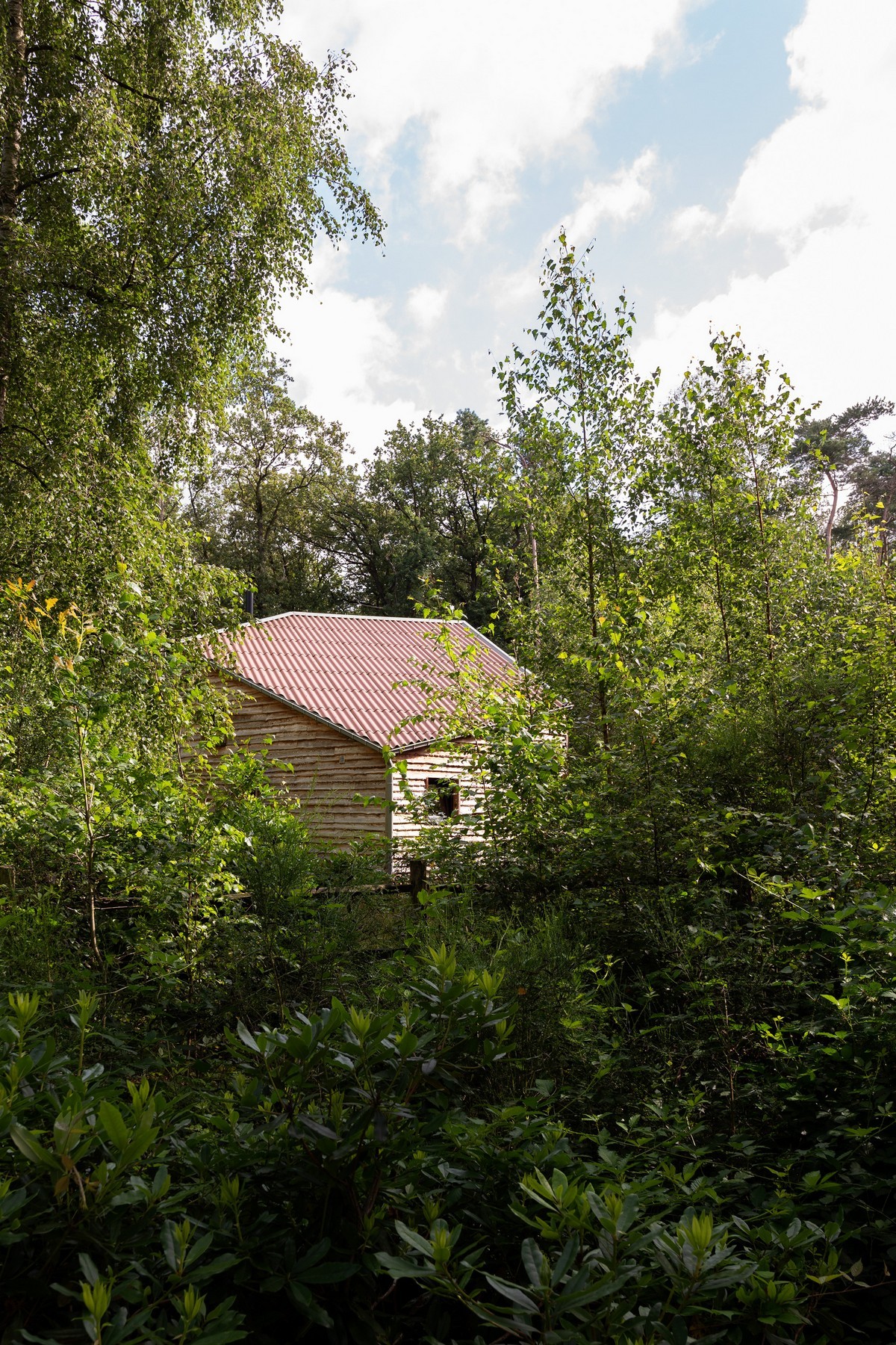 Экологический дом для загородного отдыха в Бельгии