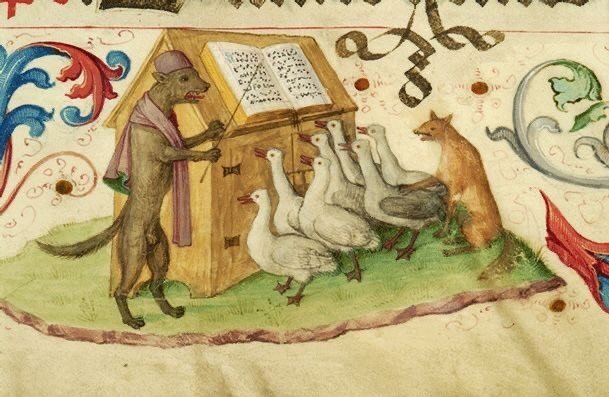 Восхитительные примеры неуёмной фантазии средневековых художников