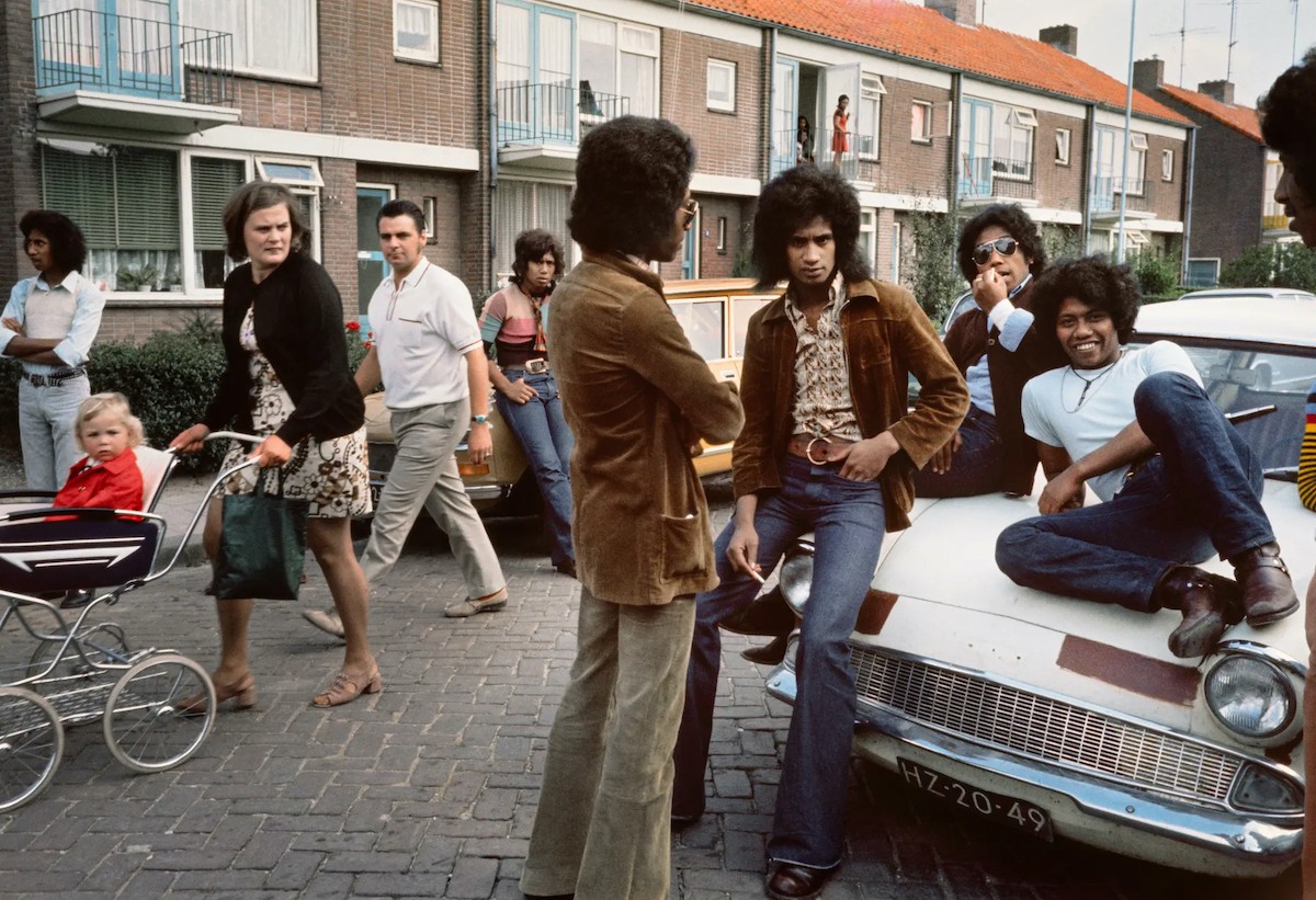 Снимки людей на улицах Амстердама в 1960-е и 70-е годы