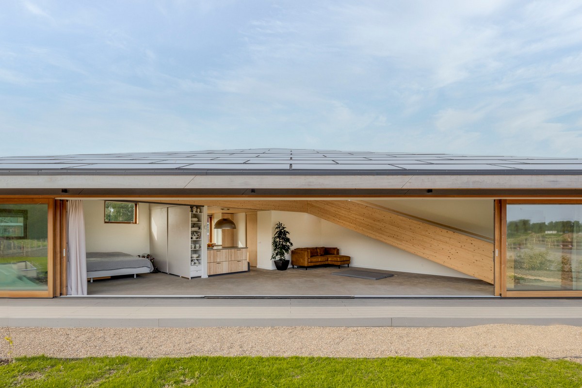 Энергонейтральный двухуровневый дом в Нидерландах