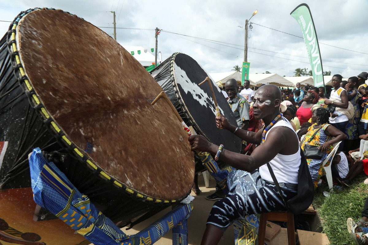 Карнавал Попо в Кот-Д'Ивуаре