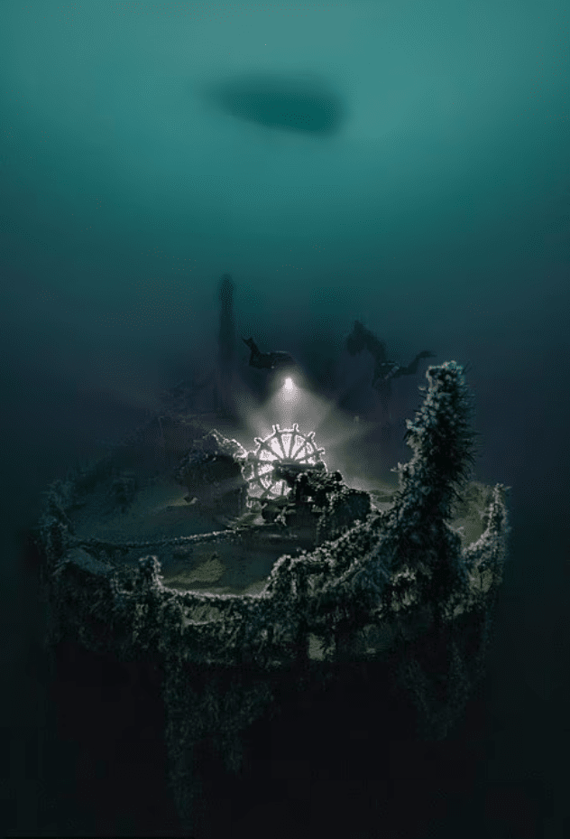 Чарующая и одновременно пугающая атмосфера морских глубин