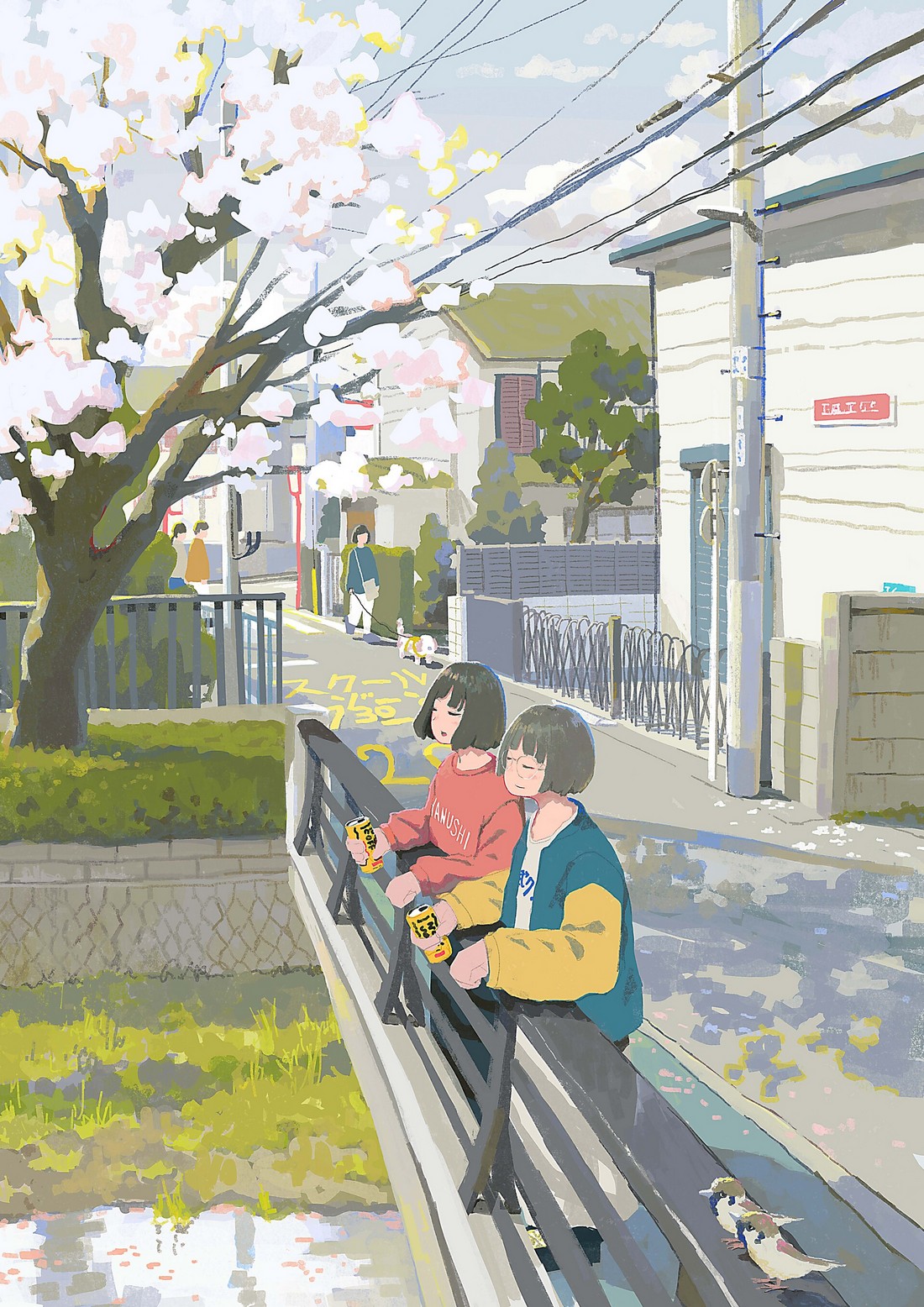Милые и теплые иллюстрации японской жизни от Наоюки Хаяси