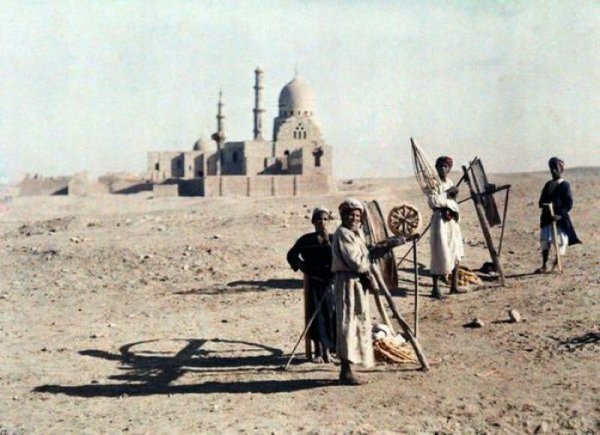 Первые цветные снимки Египта 1920-х годов