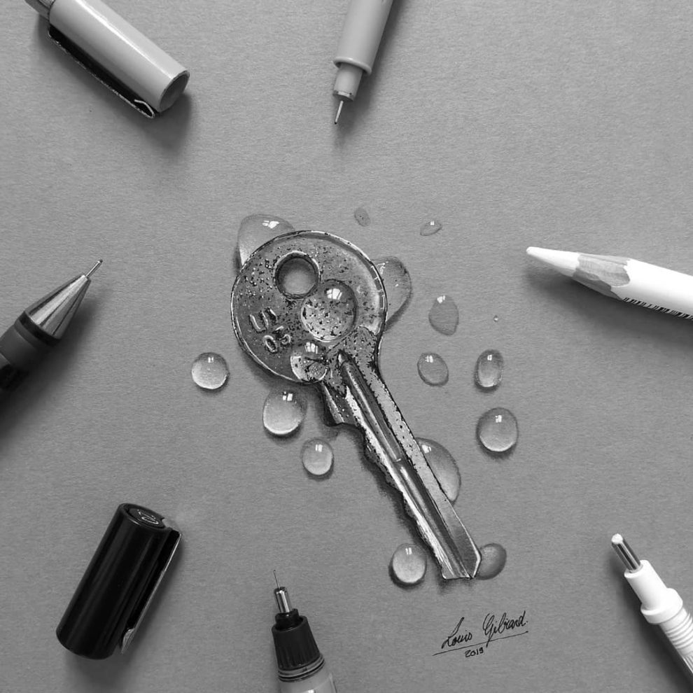 Удивительные иллюстрации, созданные шариковой ручкой