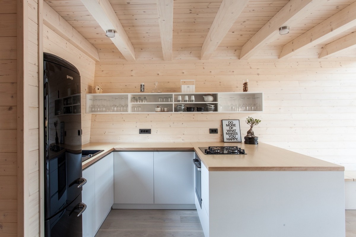 Уютный деревянный дом для отдыха в Словении