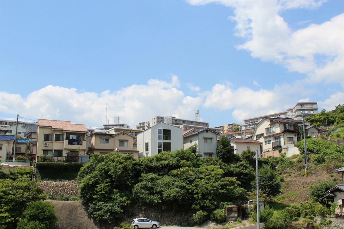 Городской дом для семьи из четырёх человек в Хиросиме