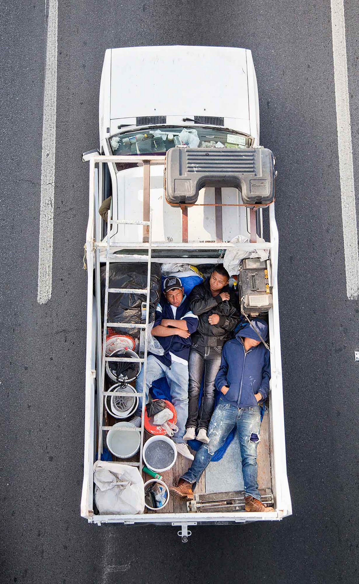 Ежедневные пассажиры Мексики на снимках сверху от Алекса Картахены