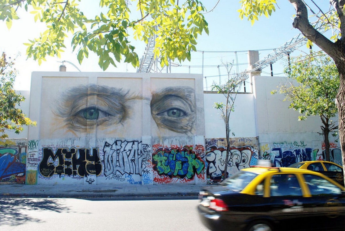 Масштабные фрески и уличное искусство Хорхе Родригеса-Джерада