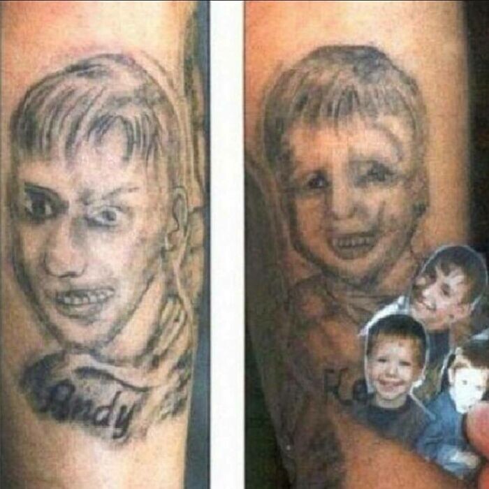Татуировки, которые лучше было не делать