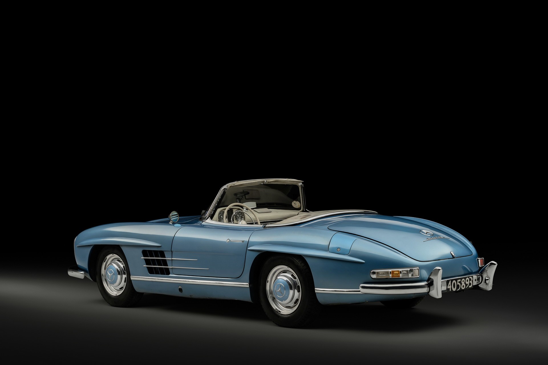 Mercedes-Benz 300SL 1958 года, принадлежавший легенде гонок Хуану Мануэлю Фанхио