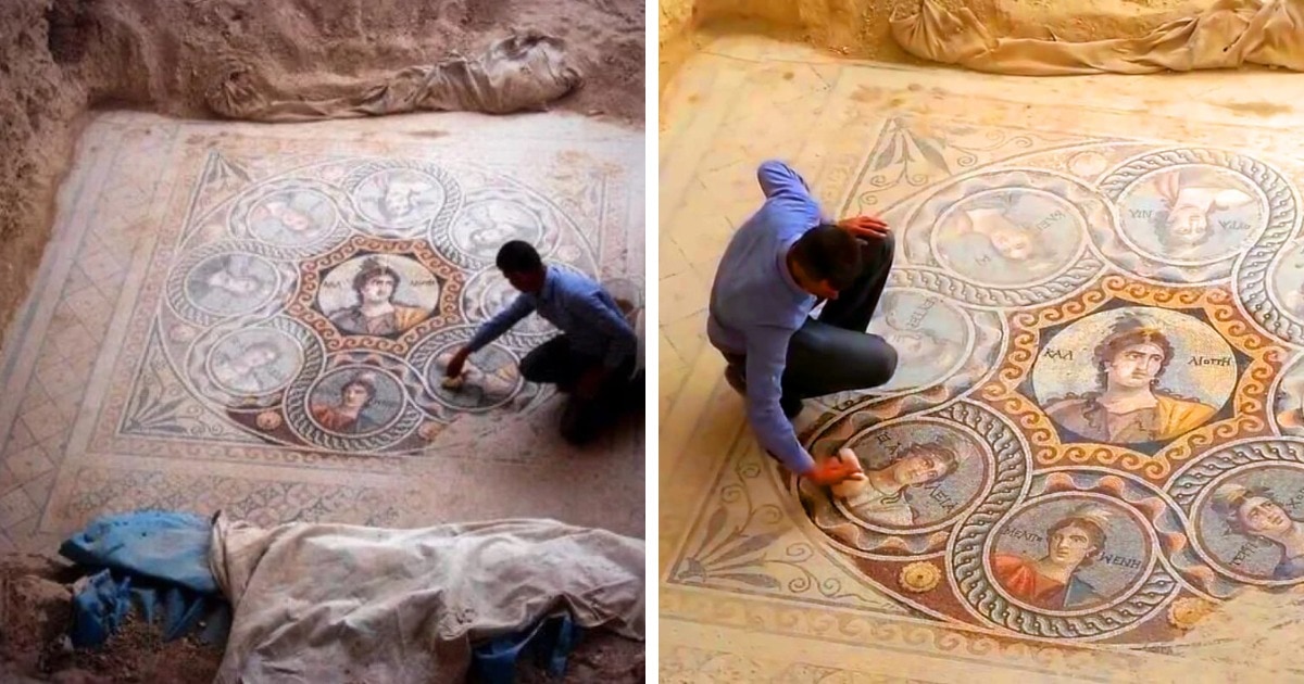 Снимки разных удивительных находок археологов