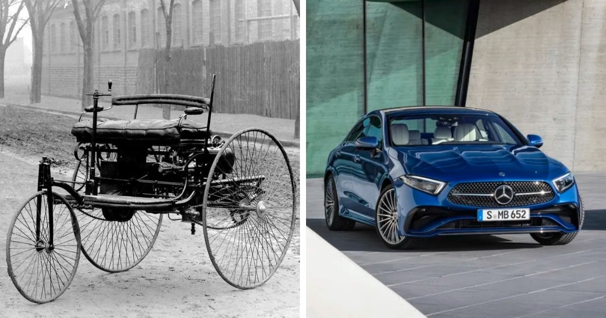 Сравним самые первые автомобили всемирно известных компаний с современными