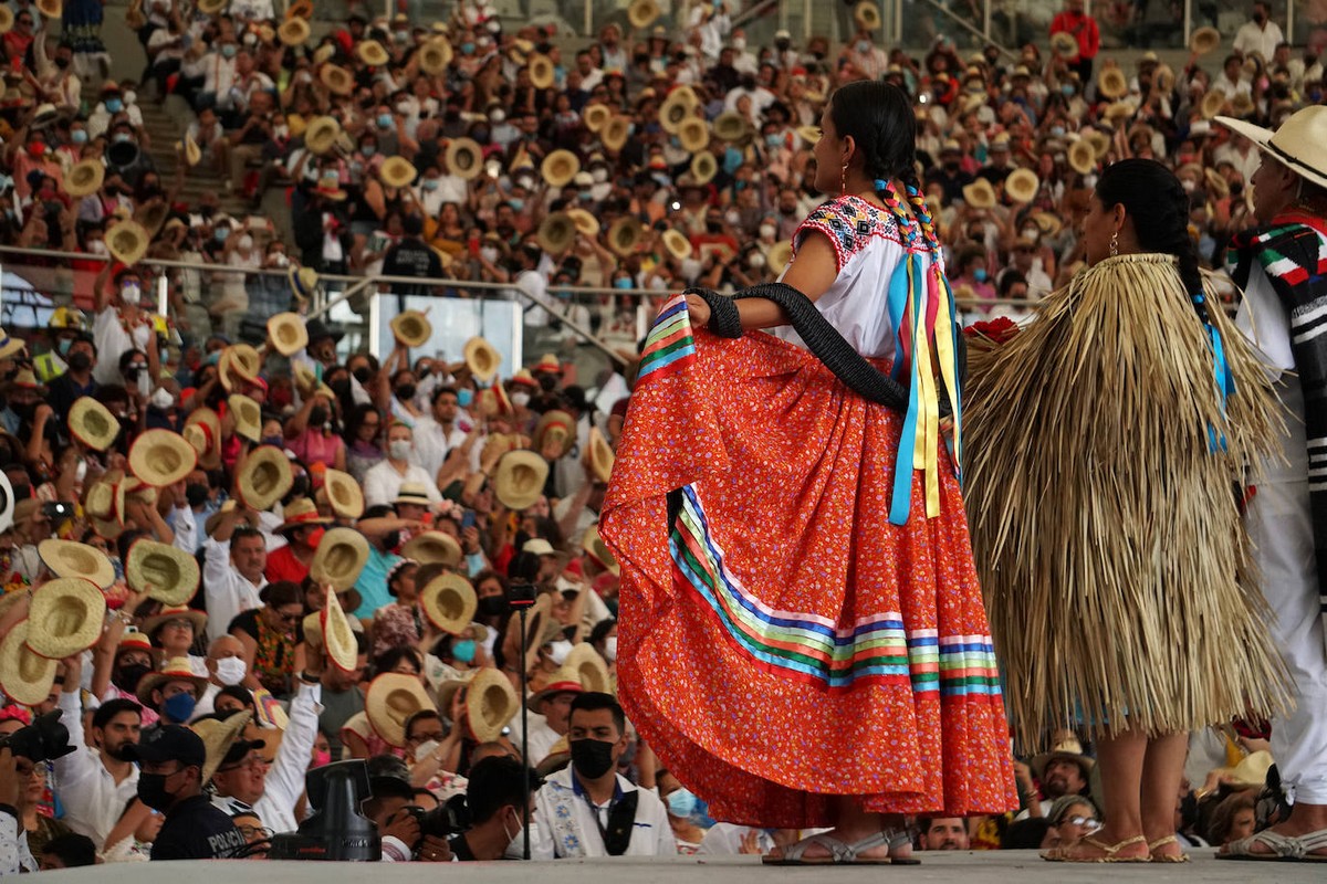 Ежегодный фестиваль Гелагеца в Мексике