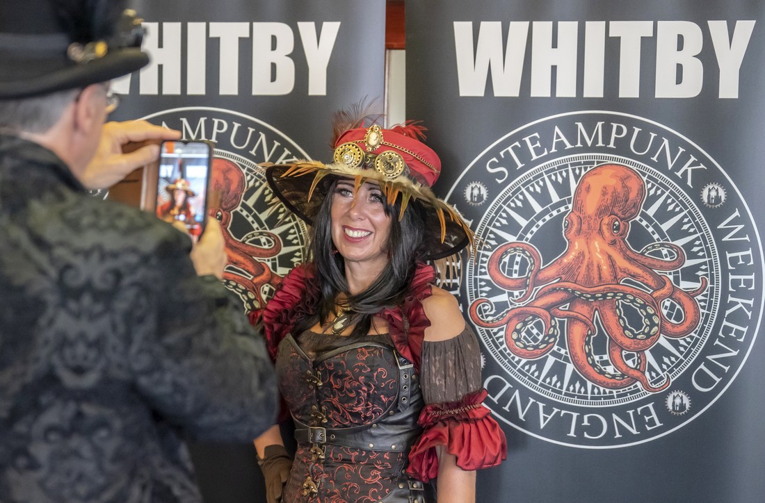 Поклонники стимпанка собрались на Whitby Steampunk Weekend в Великобритании
