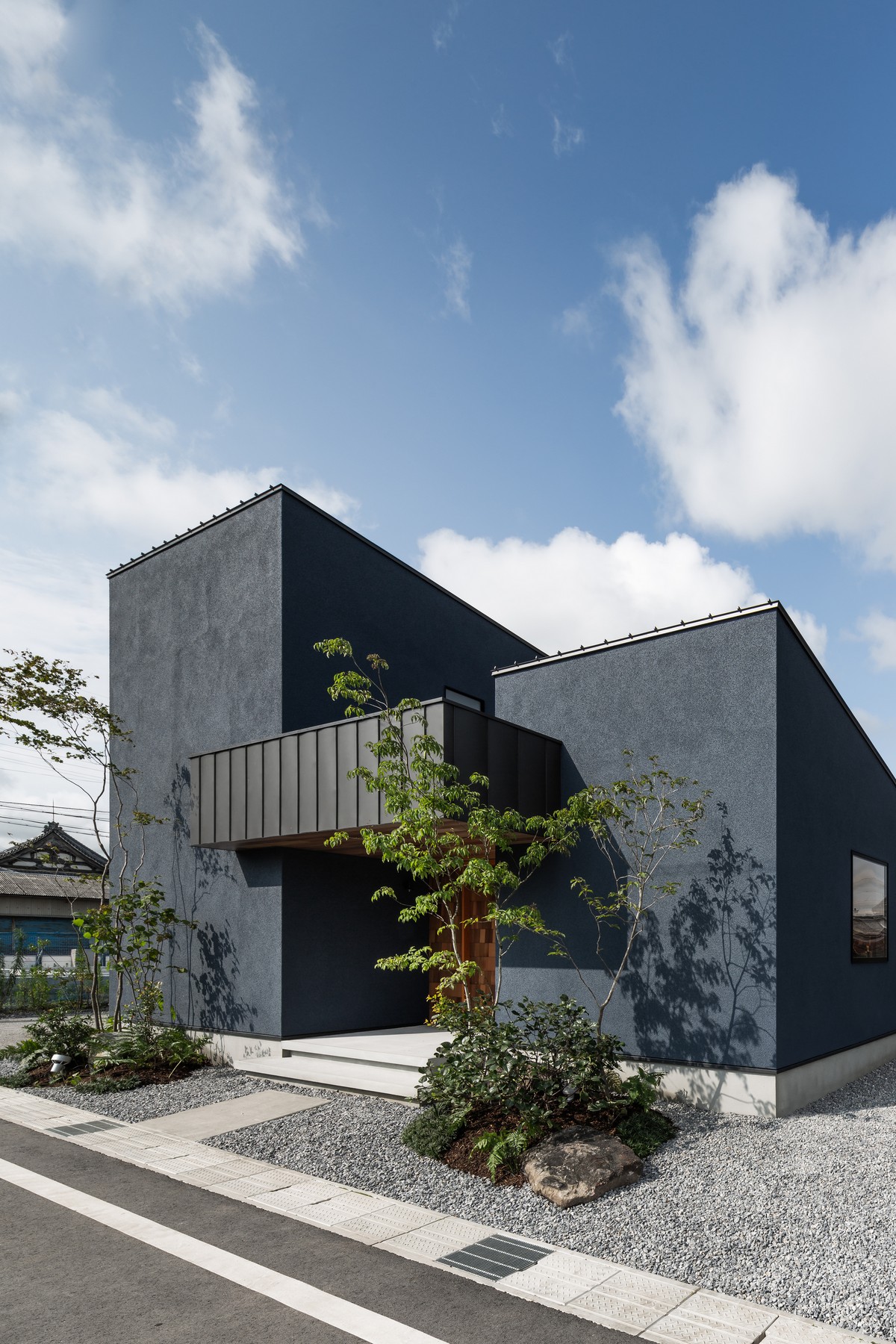 Минималистский современный дом в Японии
