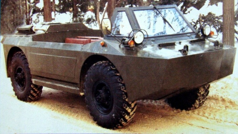 Машины-амфибии, разработанные в СССР для нужд армии и народного хозяйства