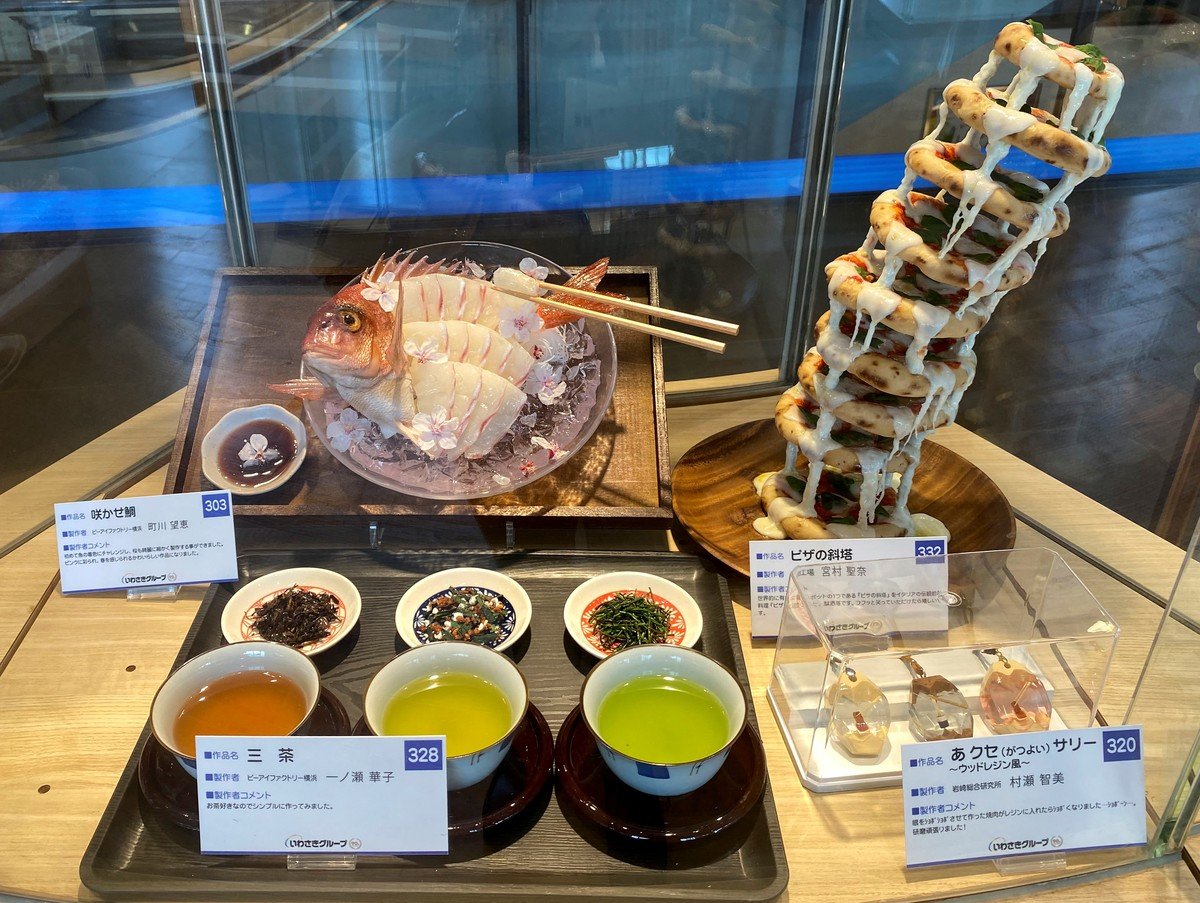 Максимально реалистичная пластиковая еда в Японии