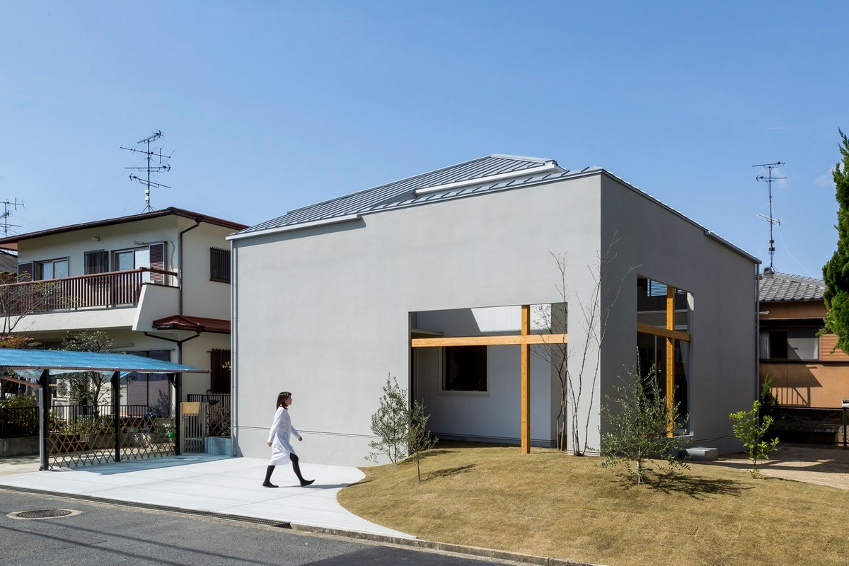 Современный городской дом в Японии