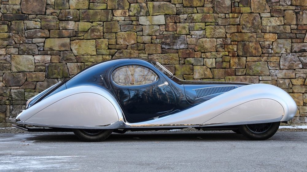 Потрясающее уникальное купе Talbot Lago 1937 года