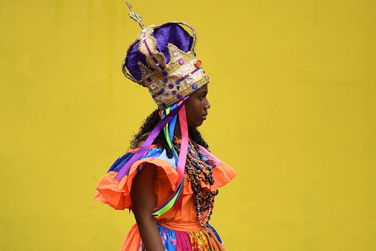 Фестиваль Pollera Congo в Панаме на снимках