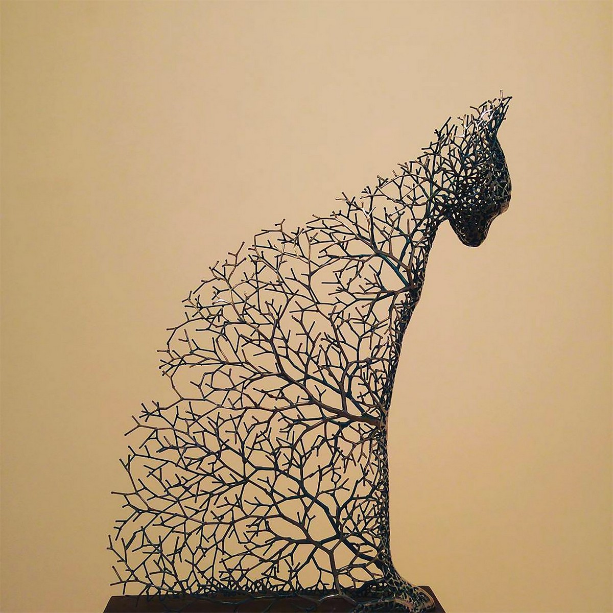 Фигуративные металлические скульптуры от Кан Дон Хена
