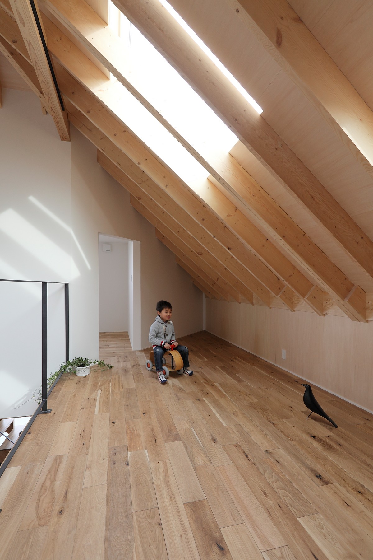 Простой дом для семьи в Японии