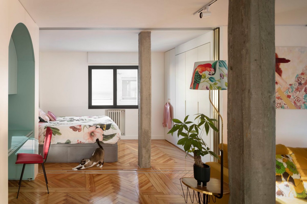 Современная квартира площадью 75 квадратных метров в Мадриде