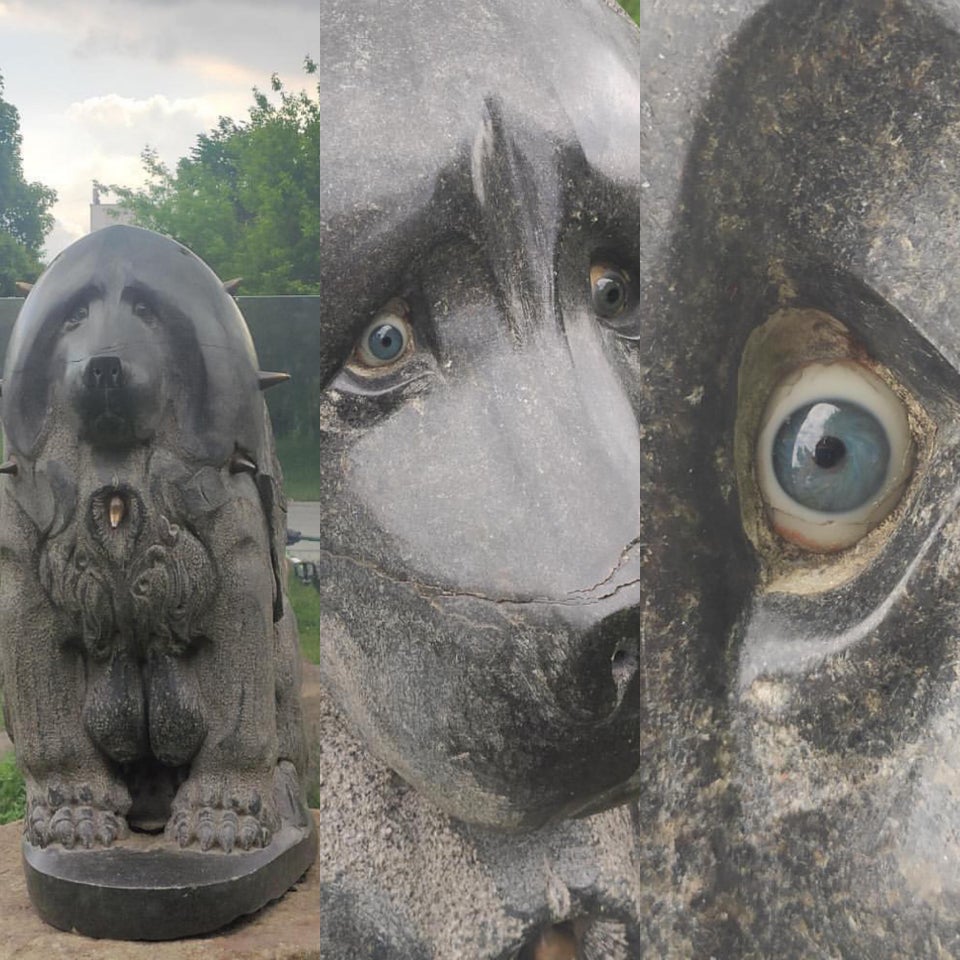 Примеры пугающий статуй, от которых становится как-то не по себе