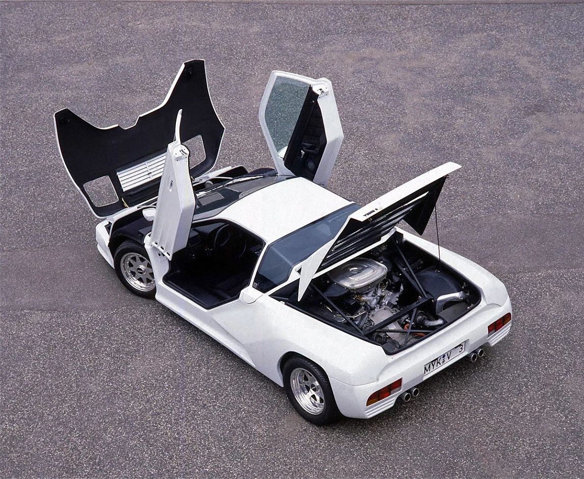 Zender Vision — модный и завораживающий автомобиль 1980-х Авто/Мото