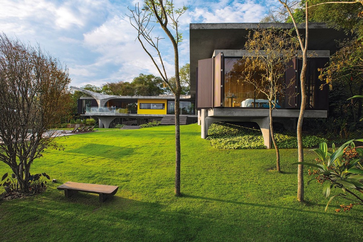 Самый красивый железобетонный дом в Бразилии Картинки и фото