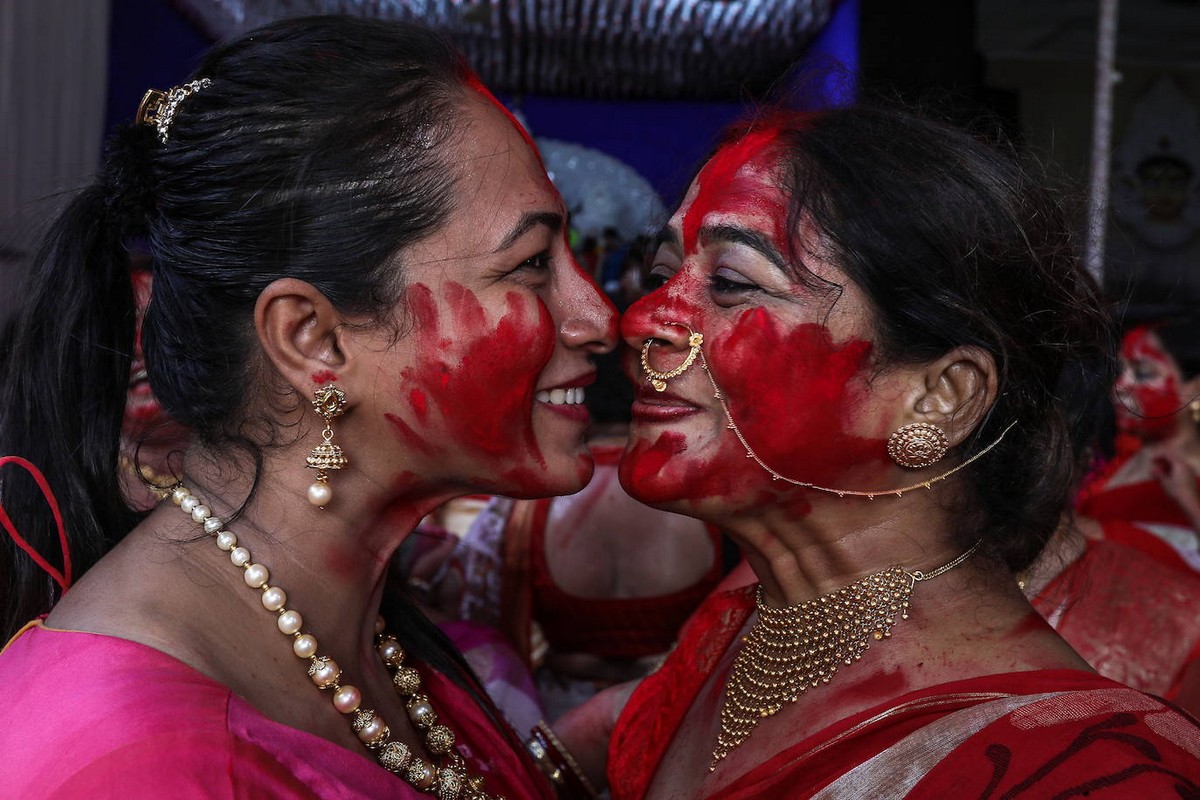 Праздник Синдур Пуджа в Мумбаи