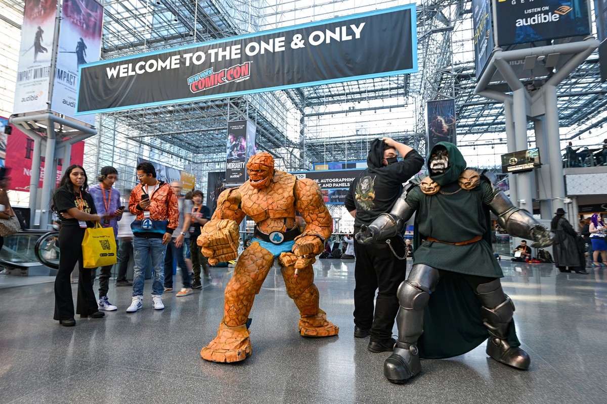 Фанатский фестиваль Comic Con 2022 в Нью-Йорке