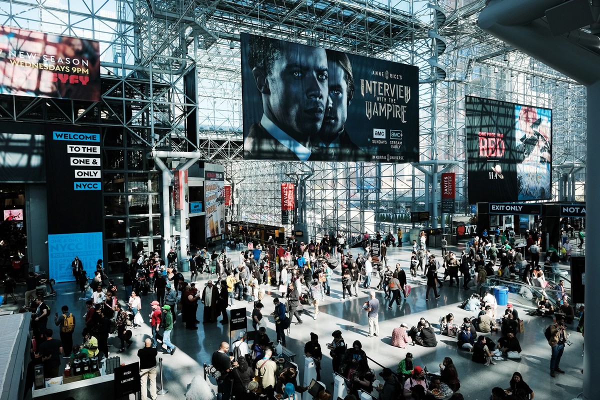 Фанатский фестиваль Comic Con 2022 в Нью-Йорке