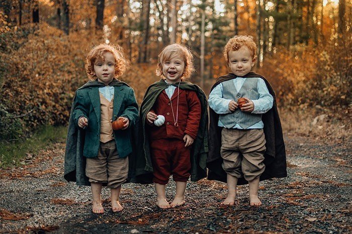 Примеры отличных детских костюмов на Хэллоуин