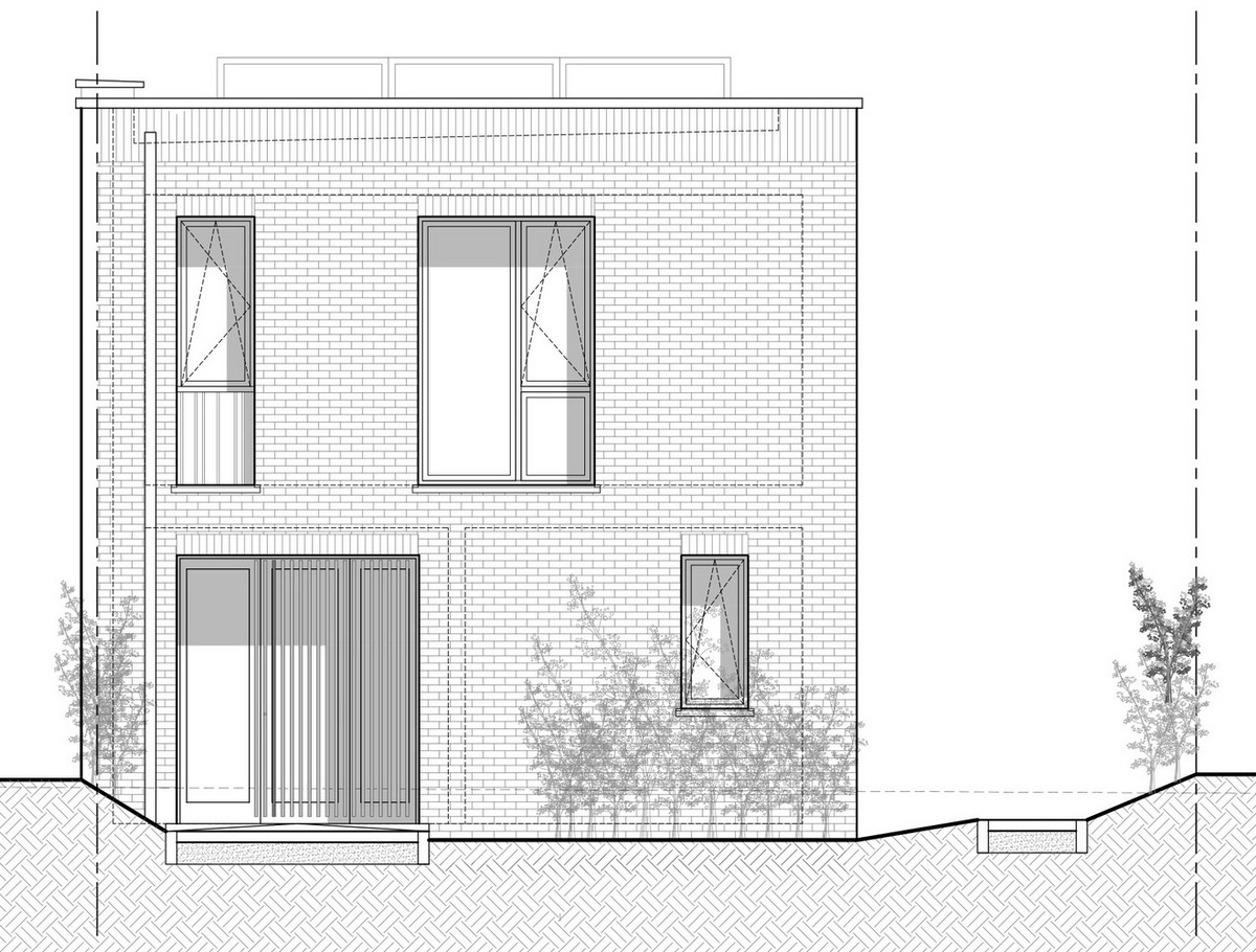 Двухэтажный дом из красного кирпича в Бельгии которая, может, этаже, легко, меняться, Кроме, кирпич, плана, открытого, особенно, возможность, городе, также, Двухэтажный, имеет, настоящее, первом, время, располагается, семьи