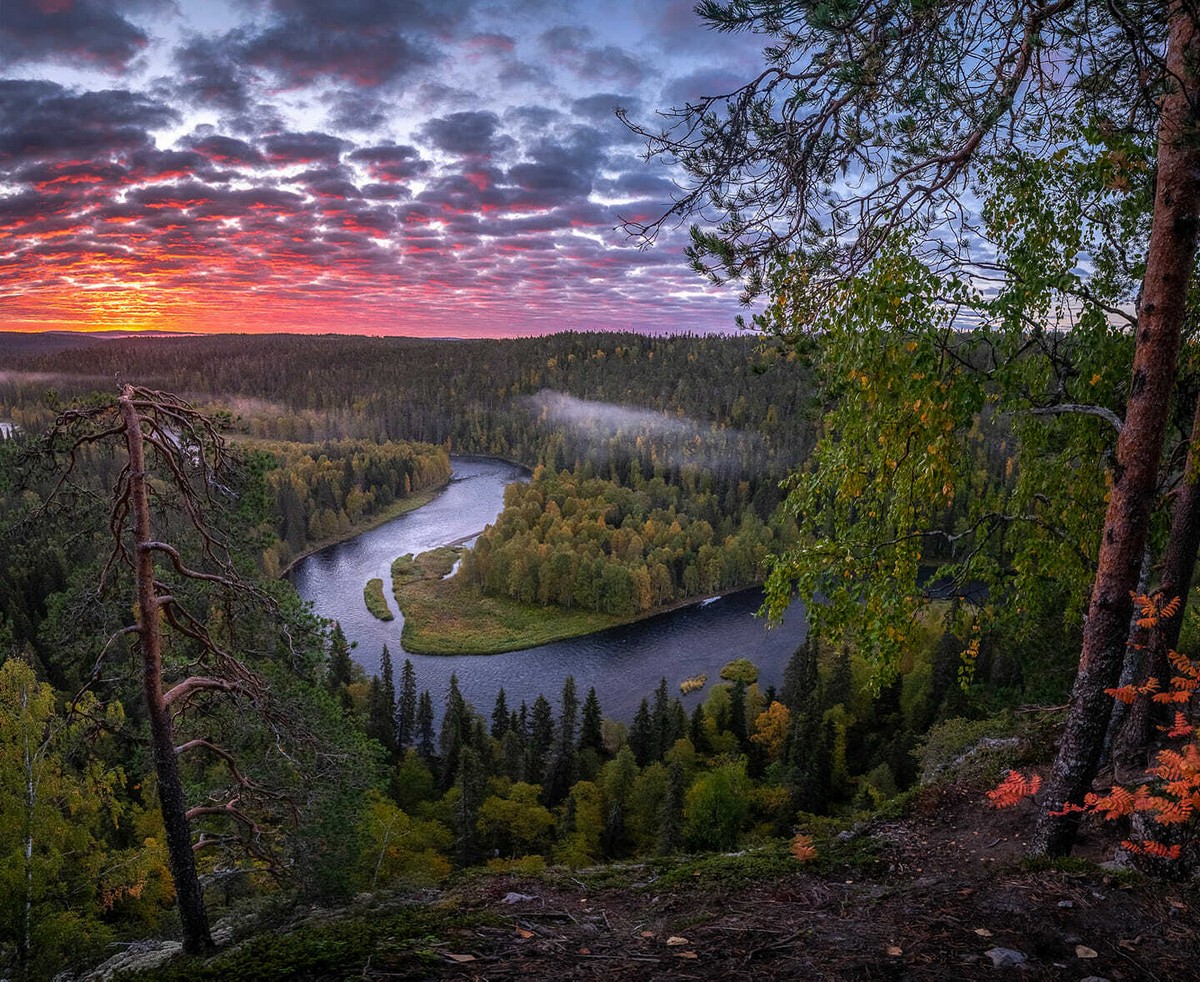 Красота природы Финляндии на снимках Оскара Кесерчи