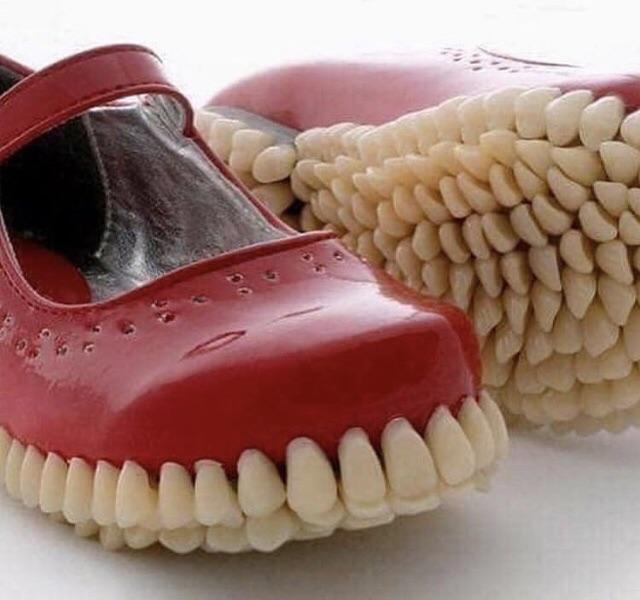 Жутко креативный и безумный дизайн обуви