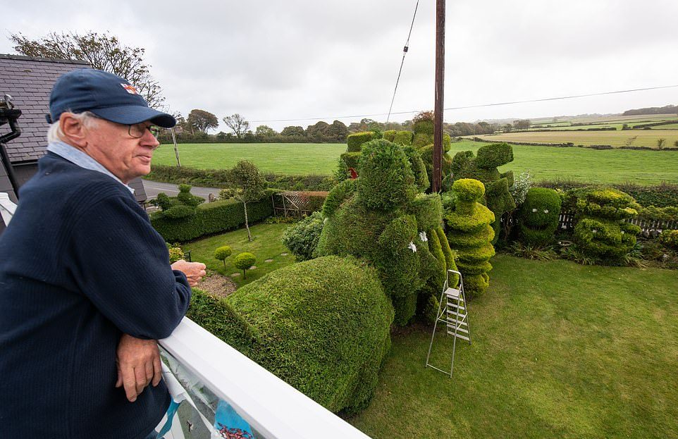 Британская супружеская пара уже 35 лет совершенствует свой сад