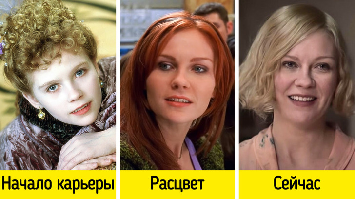 Как менялись актрисы, которые начали сниматься в кино ещё со школы