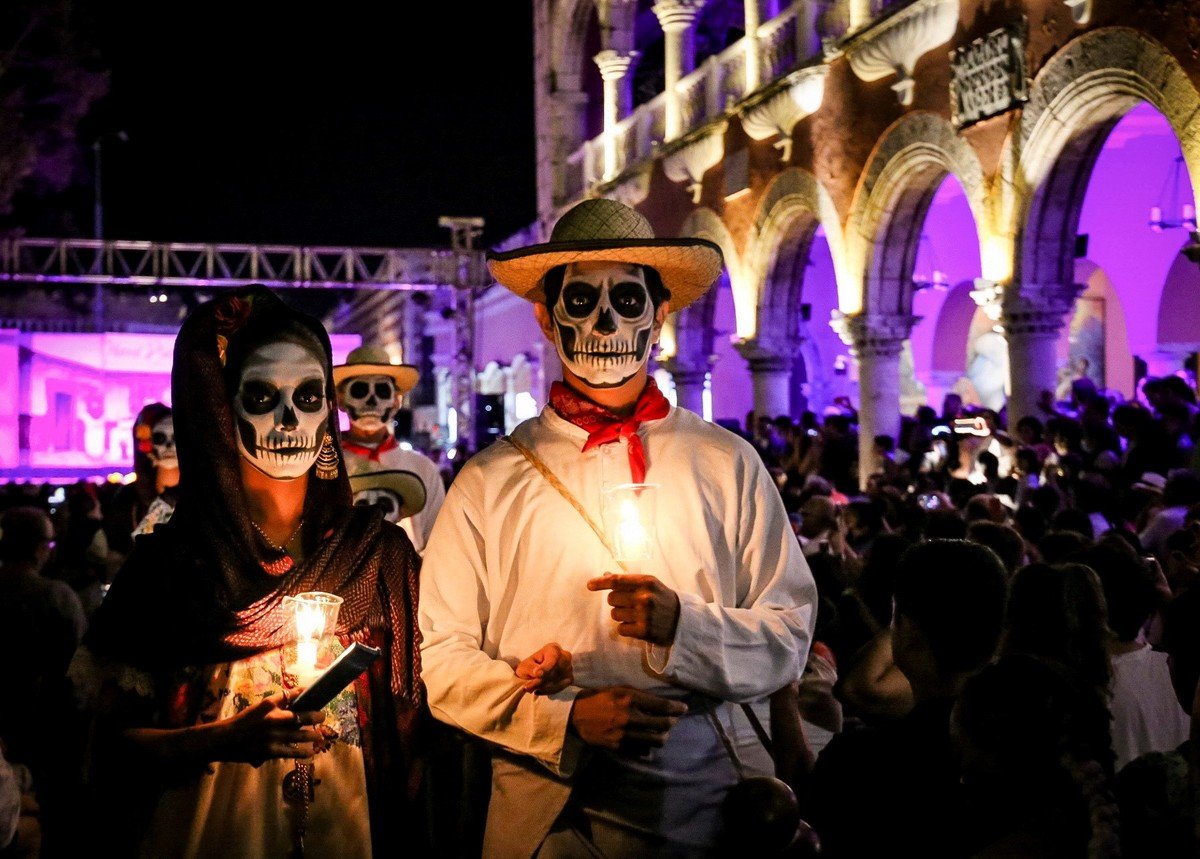 Как в Мексике отпраздновали День мертвых
