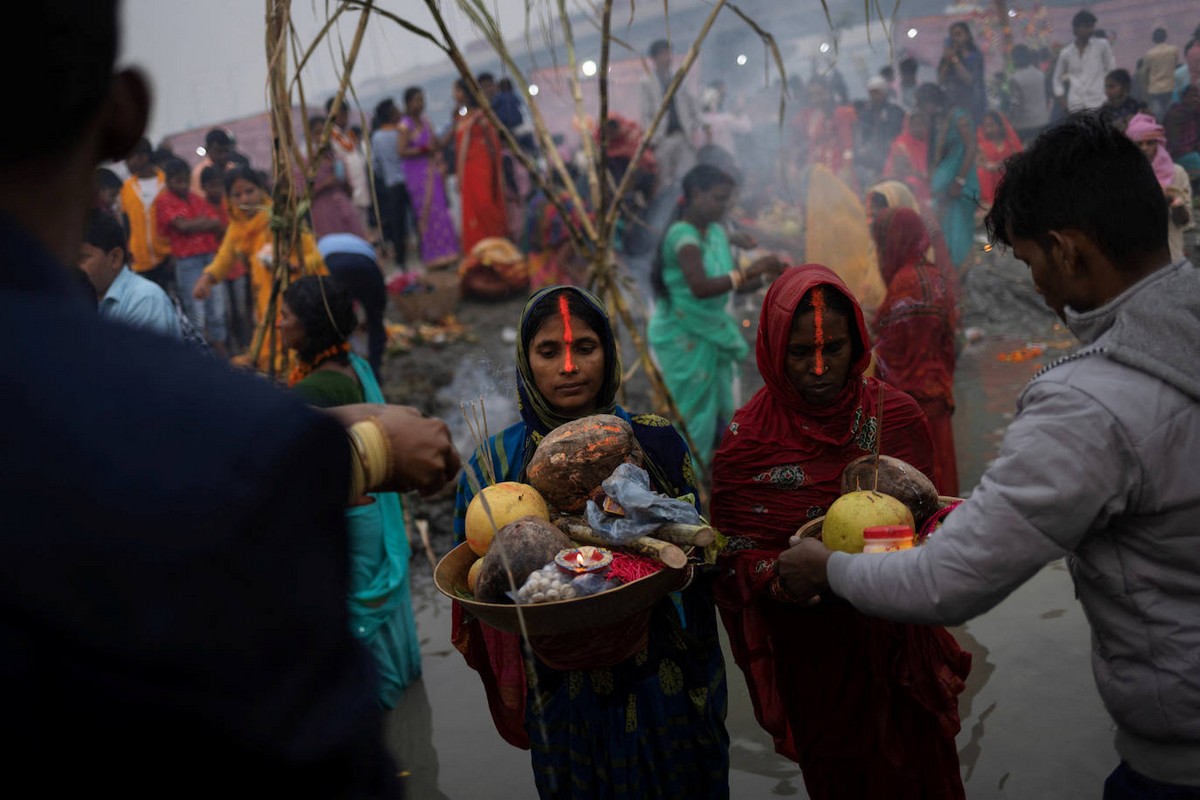 Фестиваль Чхатх Пуджа в Индии