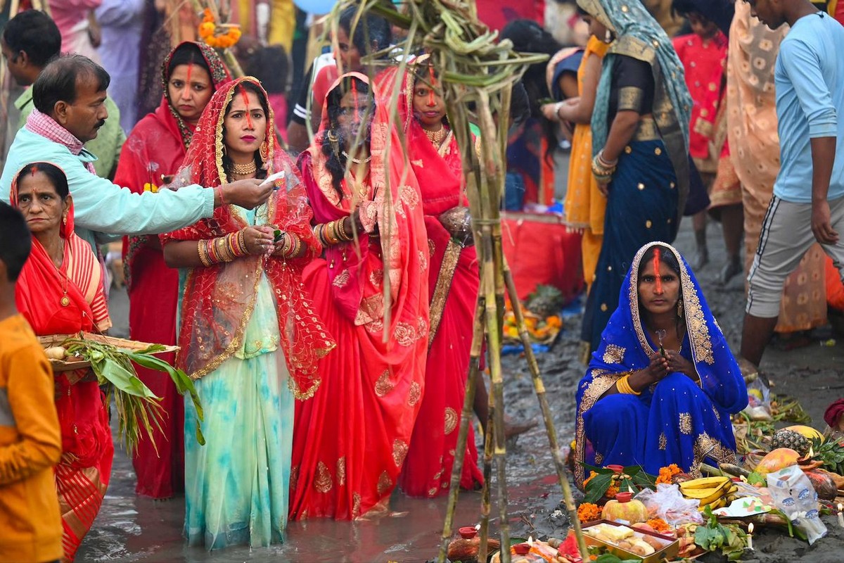 Фестиваль Чхатх Пуджа в Индии