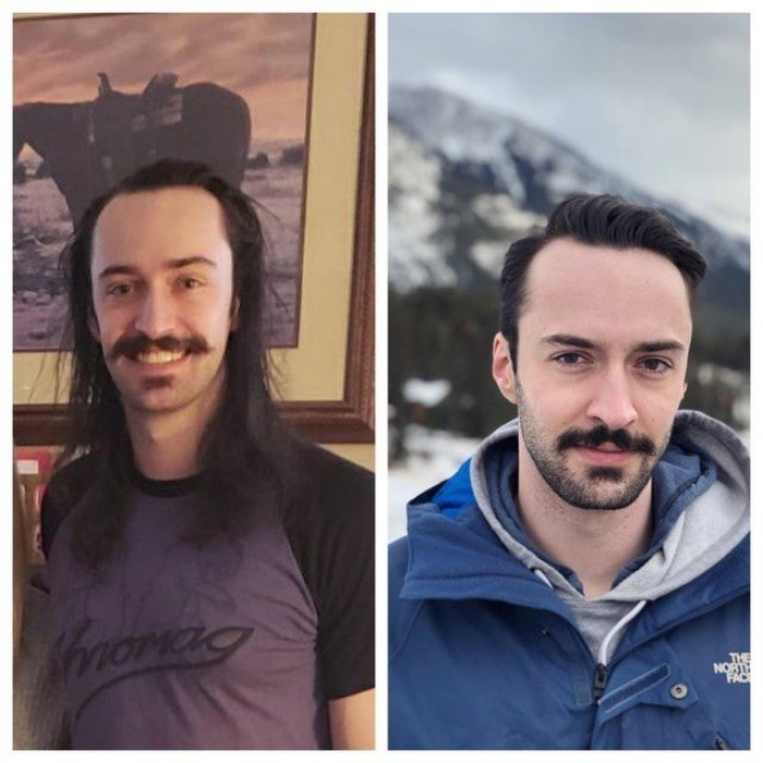 Кардинальные мужские преображения на снимках до и после